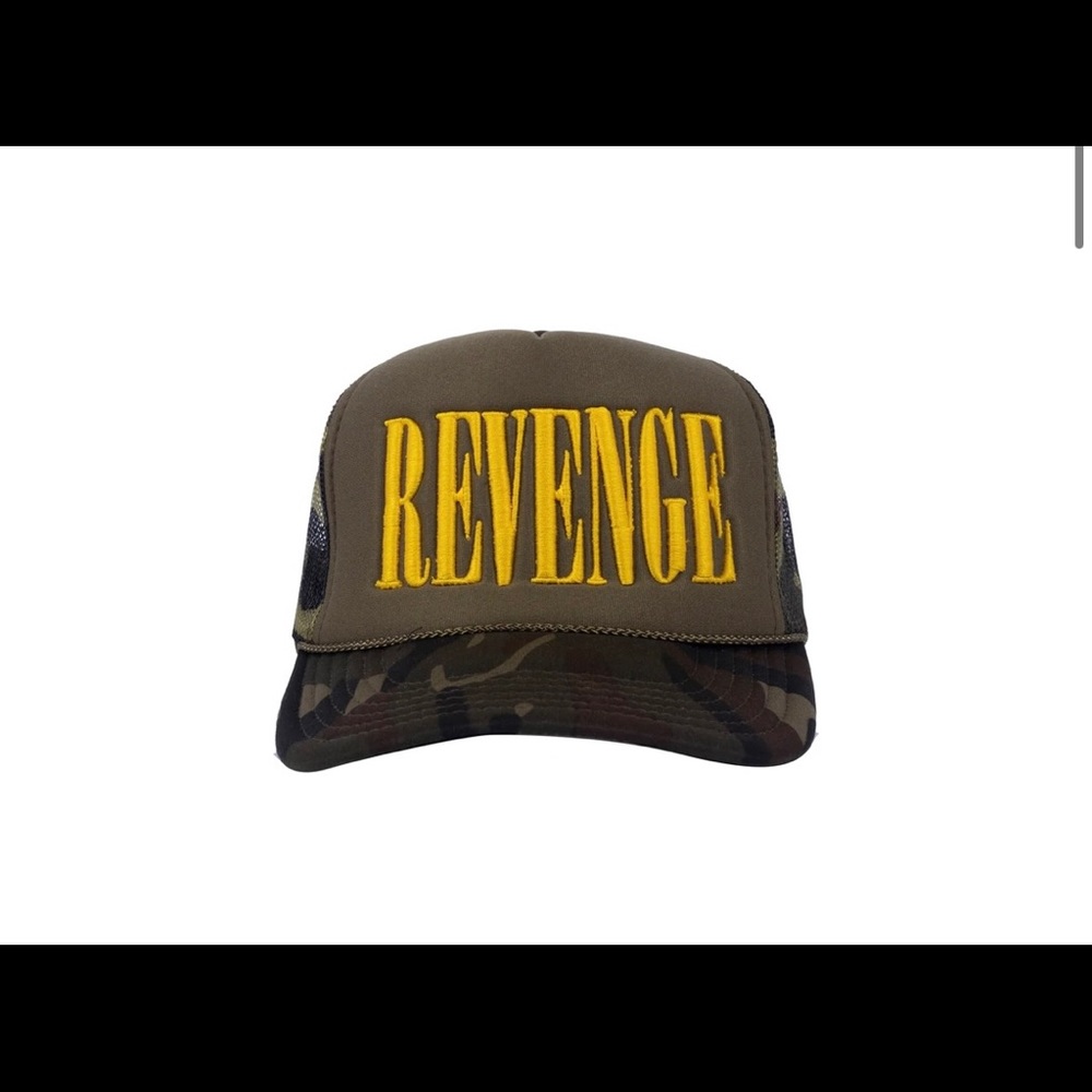 Revenge Nirvana Trucker Hat - Camo